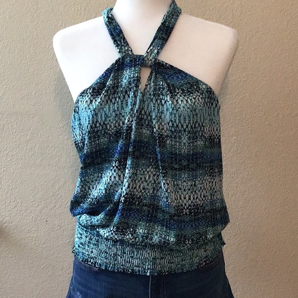 NWT Veronica M halter top